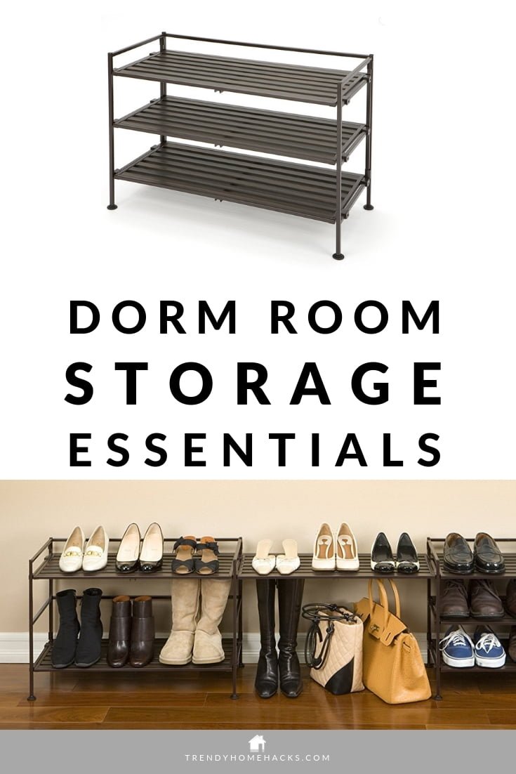 Best Dorm Room Storage Essentials Trendy Home Hacks