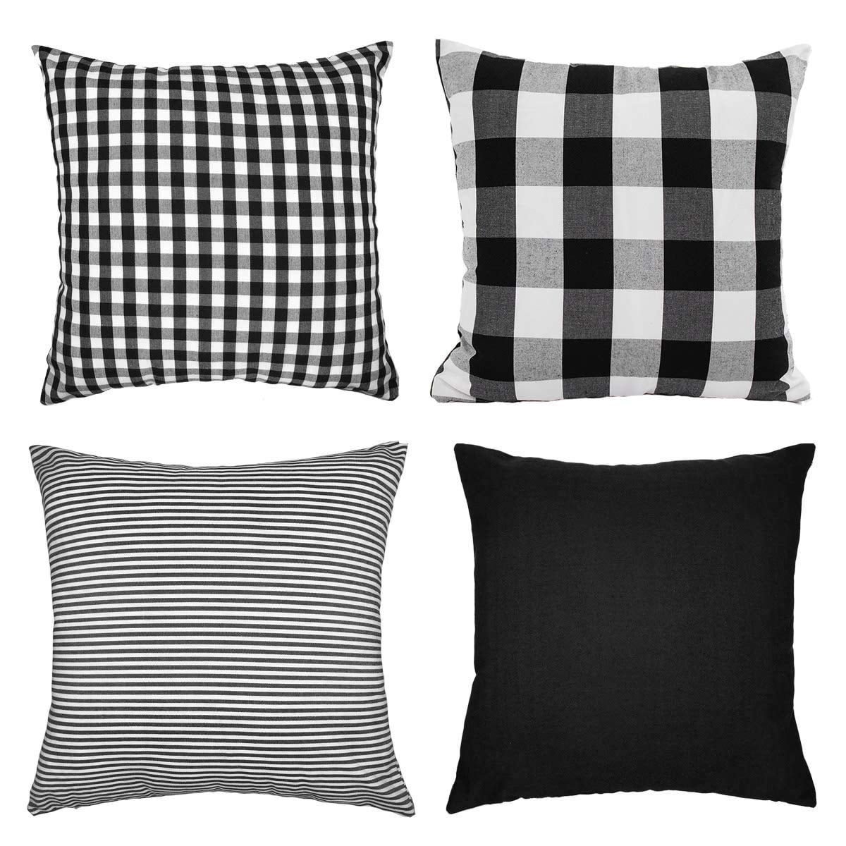 Buffalo Check: Black & White Year-Round Home Decor Ideas