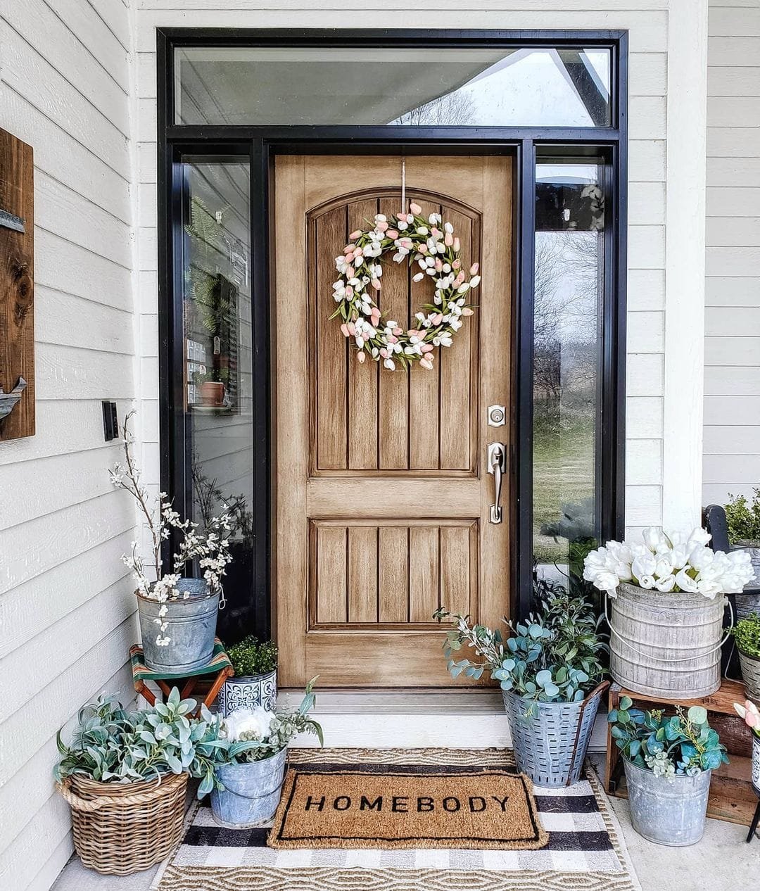 Winter Front Door decoration