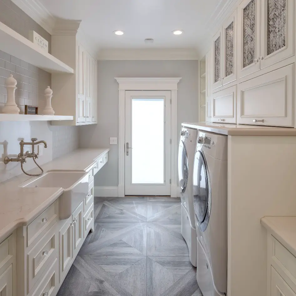 How to Maximize Space in Your Long Narrow Laundry Room