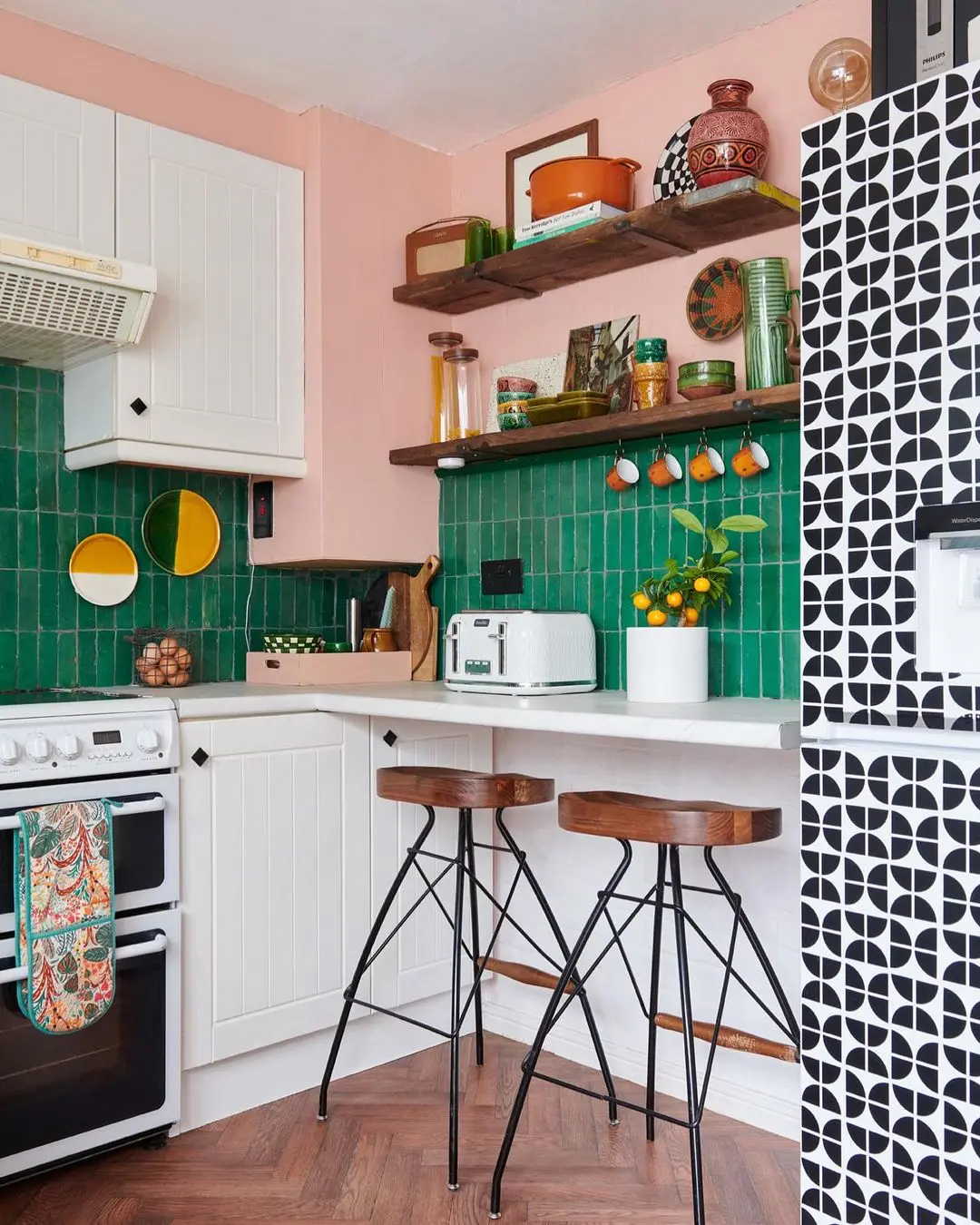 How to Design a Bold Funky Kitchen